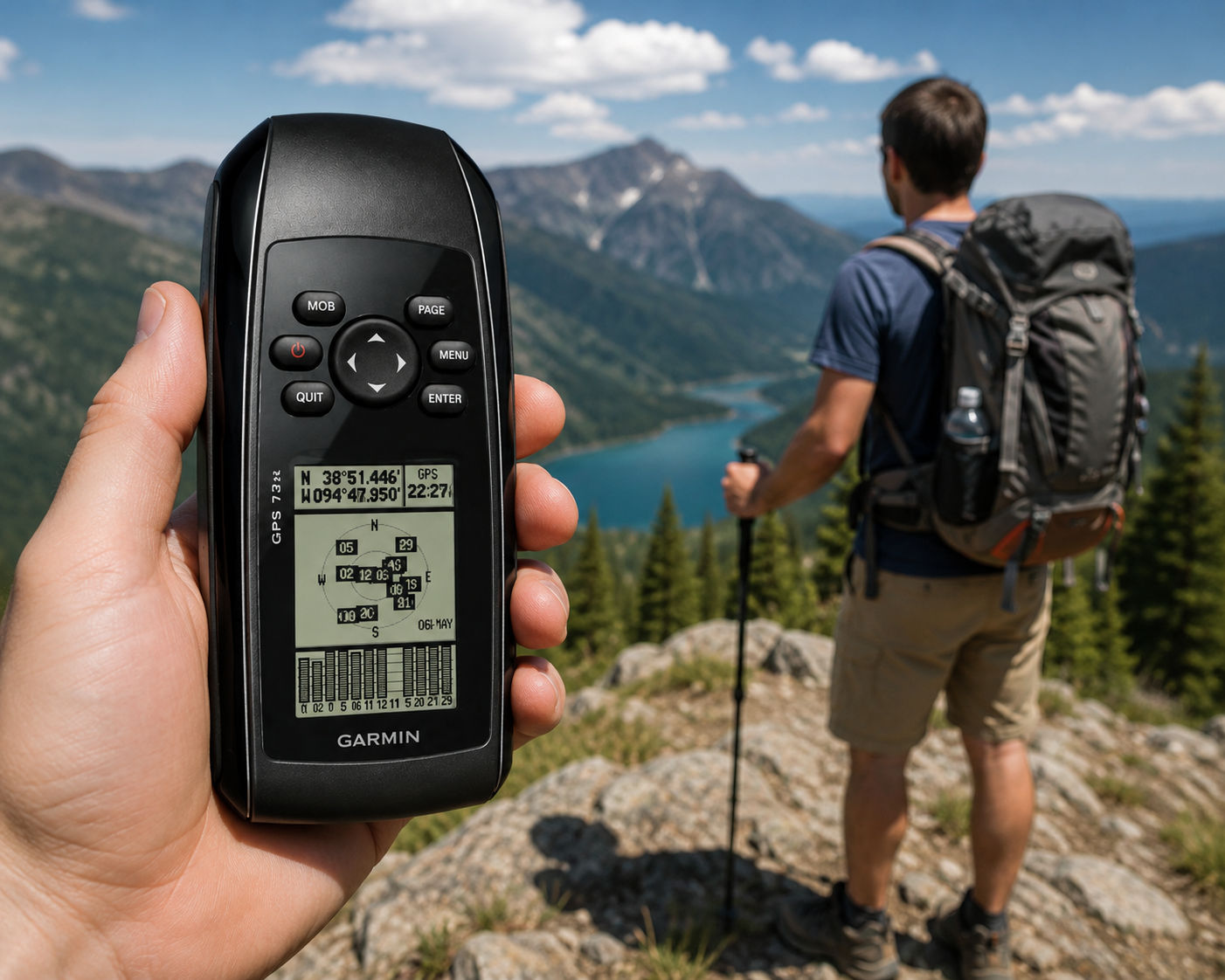 Handheld GPS Navigator 12 H