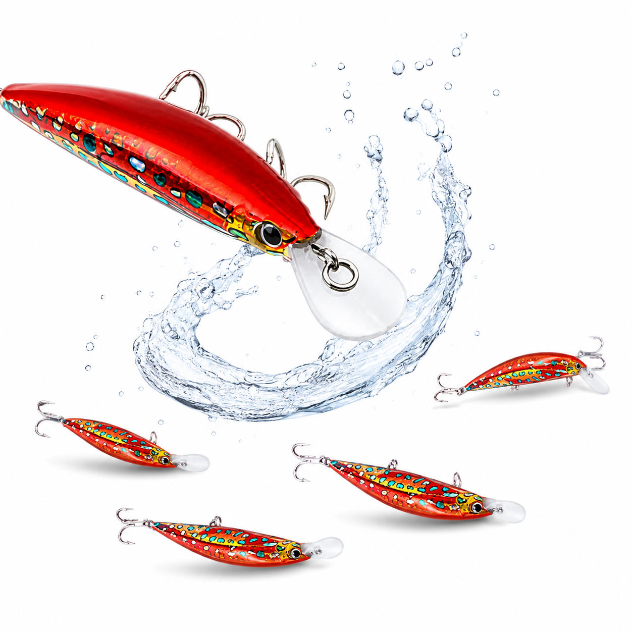Deep Diving Fishing Lure 33g 160mm