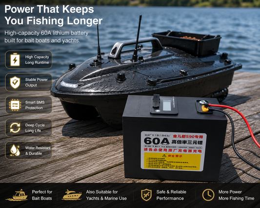 Battery for Bait Boats 60A