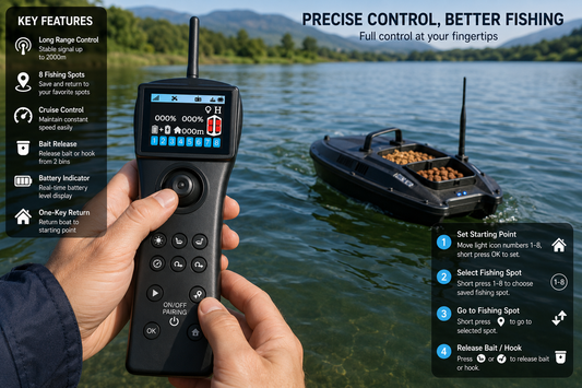 Remote Controller for RC Bait Boats